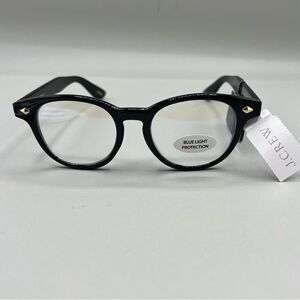 J. Crew Classic Round Blue Light Glasses